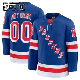 Maillot de Hockey New York Rangers Personnaliser Fanatics Premium 2024-25 Bleu Domicile - Enfant